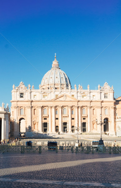 St. Peter's cathedral  in Rome, Italy Stock photo © neirfy