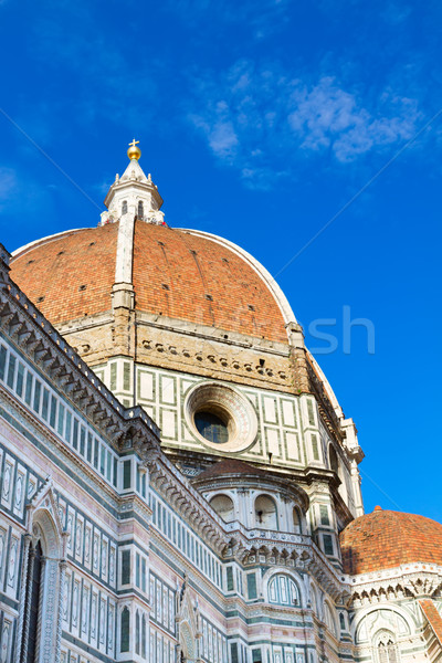 Święty mikołaj Florencja Włochy kopuła katedry kościoła Zdjęcia stock © neirfy