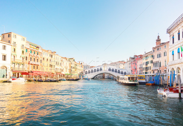 Сток-фото: моста · Венеция · Италия · мнение · лет · день