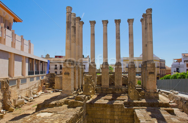 roman temple, Cordoba, Spain Stock photo © neirfy