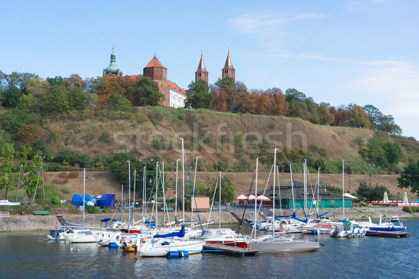 old town of Plock, Warsaw Stock photo © neirfy