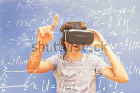 virtual learning concept Stock photo © neirfy