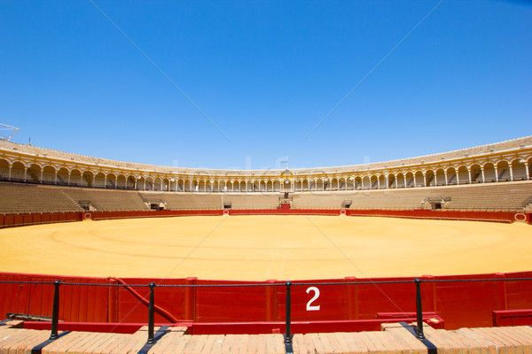 アリーナ スペイン 市 スポーツ 旅行 砂 ストックフォト © neirfy