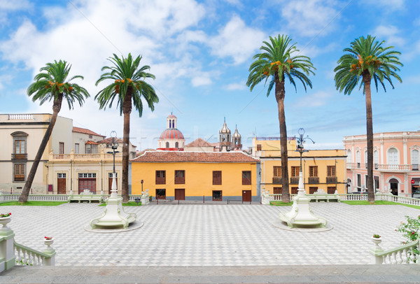 La Orotava, Tenerife village Stock photo © neirfy