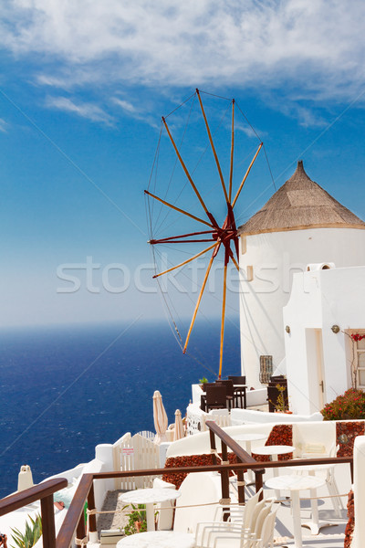 Oia, traditional greek village Stock photo © neirfy