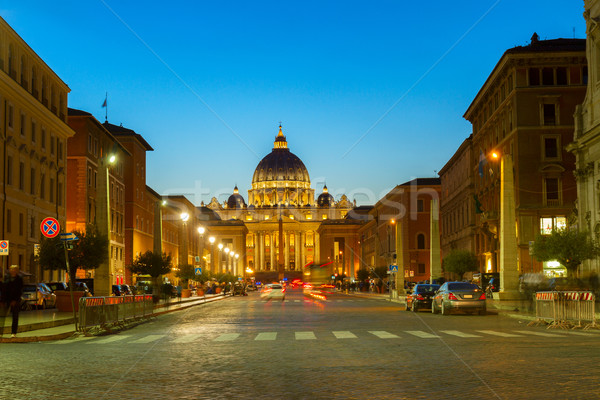 St. Peter's cathedral in Rome, Italy Stock photo © neirfy