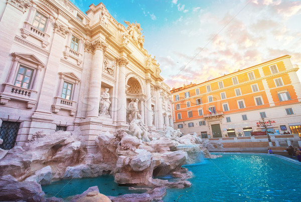 Fountain di Trevi in Rome, Italy Stock photo © neirfy