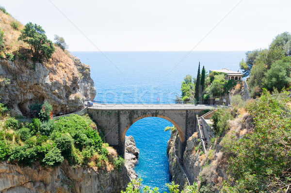 Route côte Italie célèbre pittoresque été [[stock_photo]] © neirfy