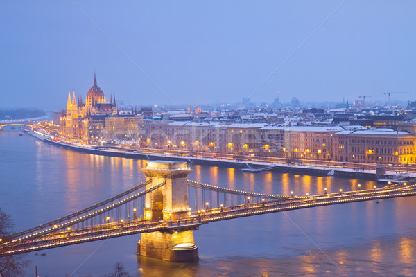 cityscape of  Budapest, Hungary Stock photo © neirfy