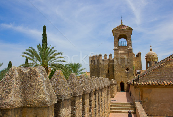 Alcazar of Cordoba, Spain Stock photo © neirfy