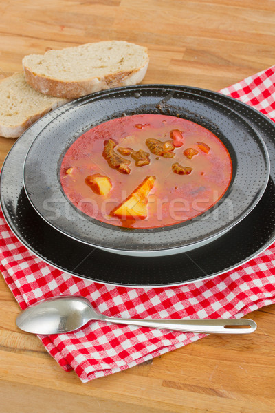 goulash soup Stock photo © neirfy