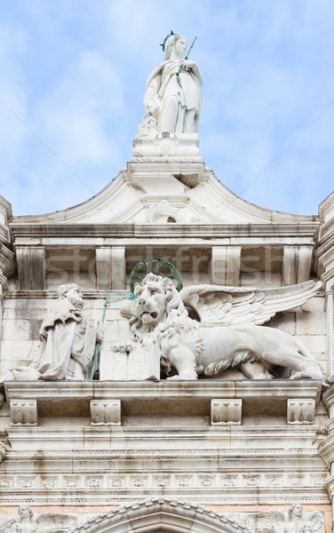 Lion symbol of Venice Stock photo © neirfy