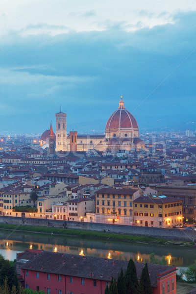 cathedral  Santa Maria del Fiore, Florence, Italy Stock photo © neirfy