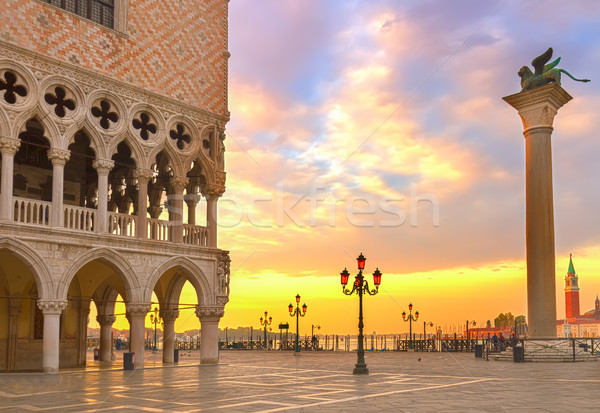 Doge palace, Venice, Italy Stock photo © neirfy