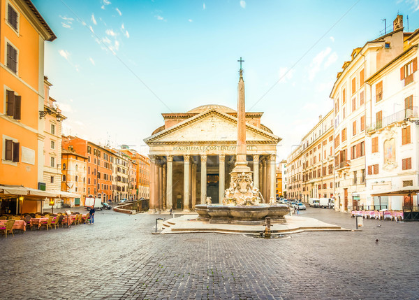 Pantheon in Rome, Italy Stock photo © neirfy