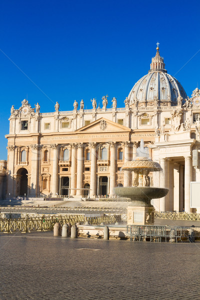 St. Peter's cathedral in Rome, Italy Stock photo © neirfy