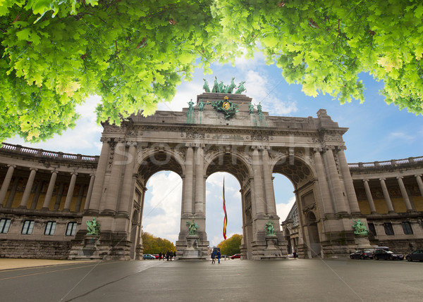 The Triumphal Arch in Brussels Stock photo © neirfy