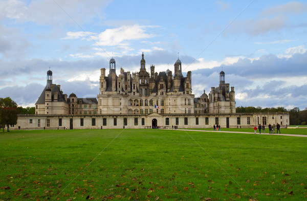 Chambord castle, France Stock photo © neirfy