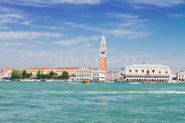 広場 水辺 ヴェネツィア 有名な イタリア ストックフォト © neirfy
