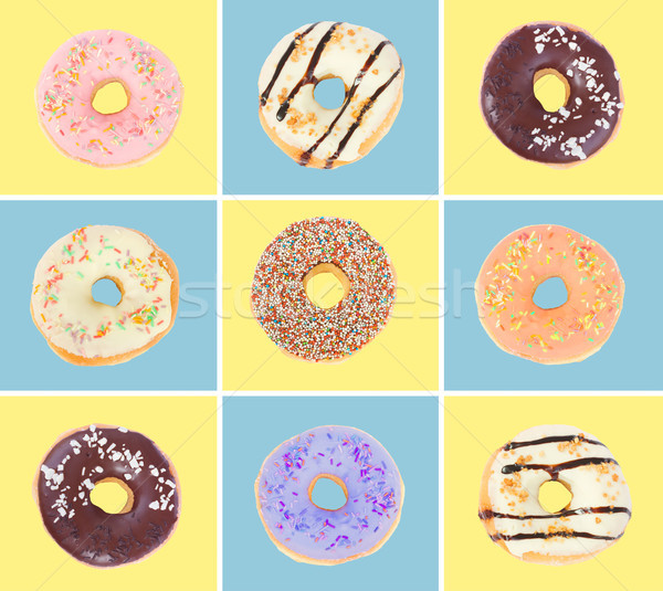 set of donuts Stock photo © neirfy