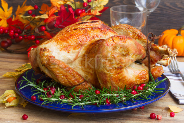 Thnaksgiving turkey Stock photo © neirfy