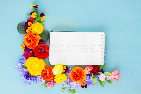 Flowers festive composition Stock photo © neirfy