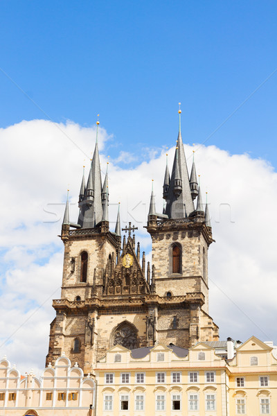 facade Tyn cathedral Stock photo © neirfy