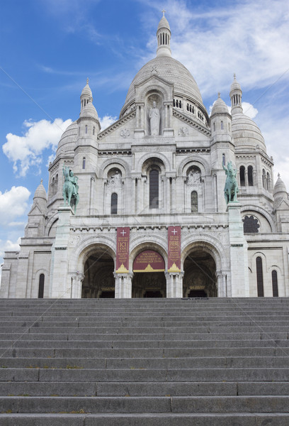 Biserică Paris lume faimos scară Franta Imagine de stoc © neirfy