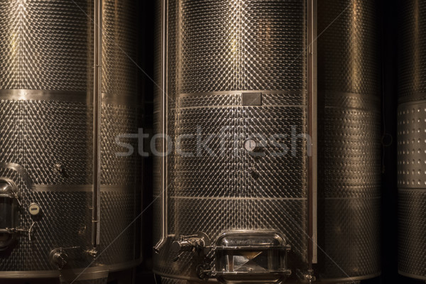 Vino moderna metal Foto stock © neirfy