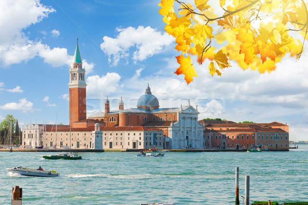 San Giorgio island, Venice, Italy Stock photo © neirfy