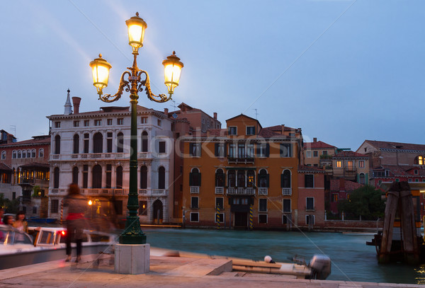 Stock photo: Grand canal, Venice, Italy