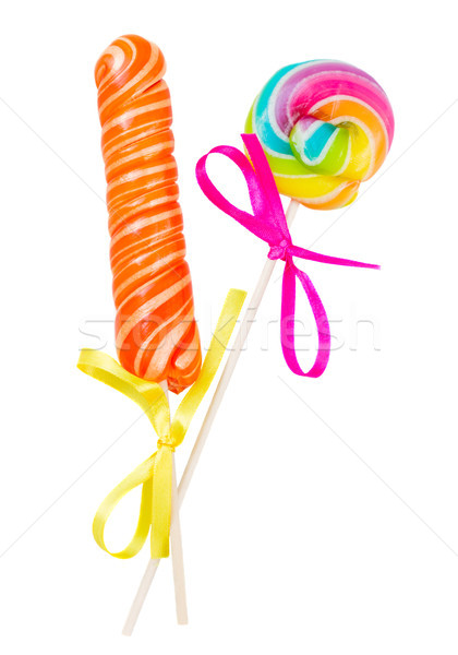 lolly pop and candy stick Stock photo © neirfy