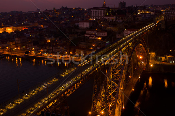 bridge of Dom Luis I , Portugal Stock photo © neirfy