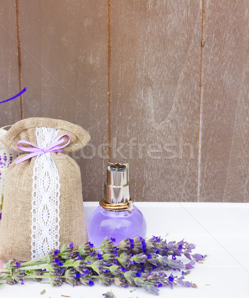 Foto d'archivio: Lavanda · fiori · spa · acqua · fresche