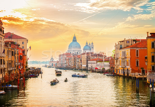 Grand canal, Venice, Italy Stock photo © neirfy