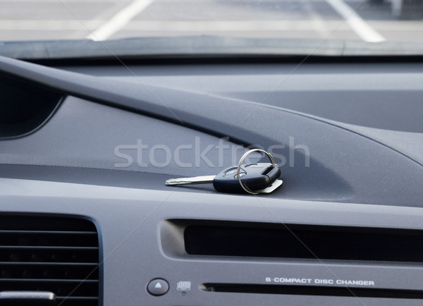 key on car dashbosrd Stock photo © neirfy