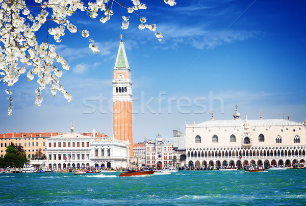 San Marco square waterfront, Venice Stock photo © neirfy