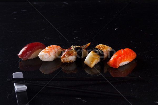 Japanese sushi dish Stock photo © neirfy