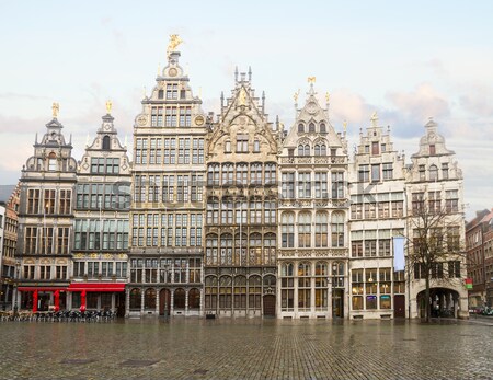 Grote Markt square, Antwerpen Stock photo © neirfy
