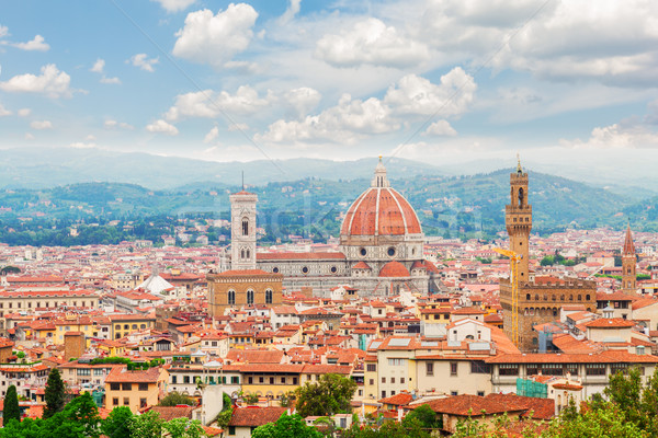cathedral Santa Maria del Fiore, Florence, Italy Stock photo © neirfy