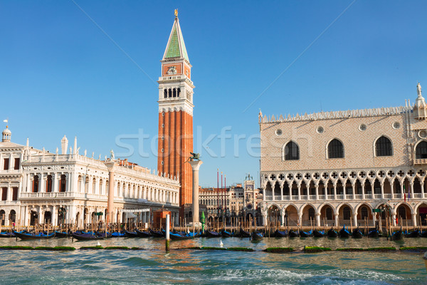 San Marco square waterfront, Venice Stock photo © neirfy