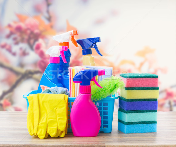 Stock photo: Spring cleaning concept