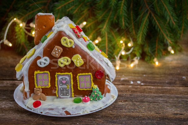 gingerbread house Stock photo © neirfy