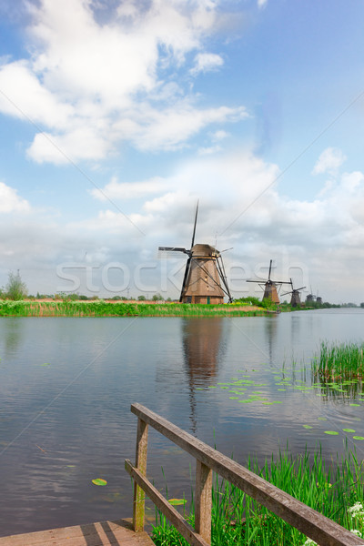Zdjęcia stock: Scena · holenderski · wiatrak · unesco · świat · dziedzictwo