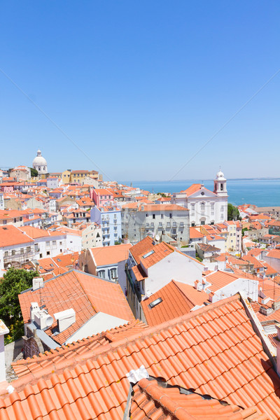view of Alfama, Lisbon, Portugal Stock photo © neirfy