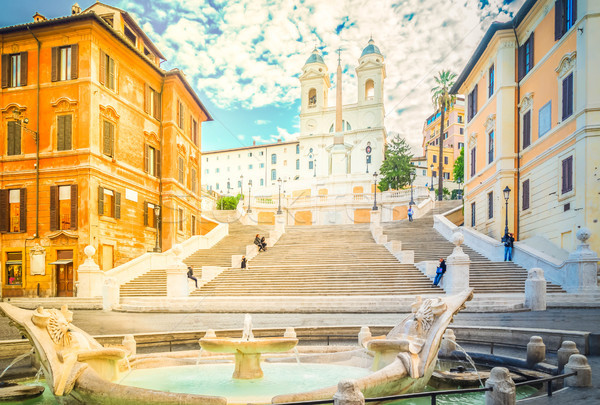 Spanish Steps, Rome, Italy Stock photo © neirfy