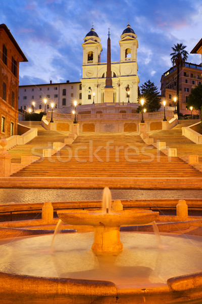 Stock photo: Spanish Steps, Rome, Italy