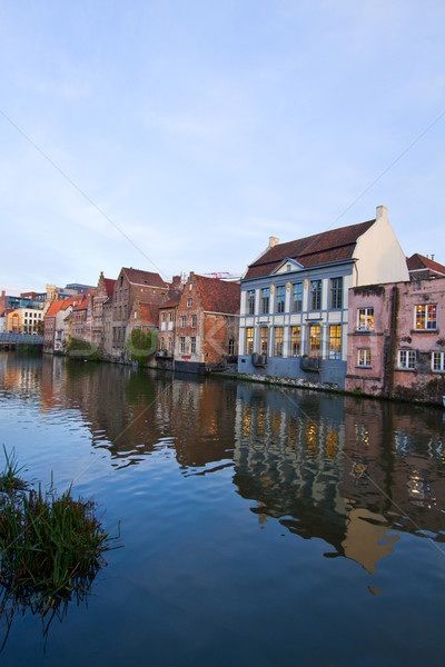 old town of Ghent Stock photo © neirfy