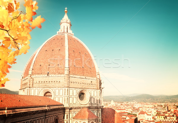 Foto stock: Catedral · igreja · florence · Itália · cúpula