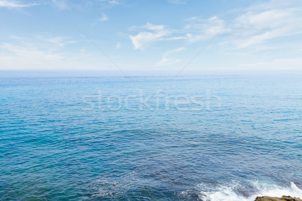 Stockfoto: Zeegezicht · Blauw · oceaan · mooie · diep